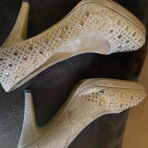 Sparkle Gold Shoes